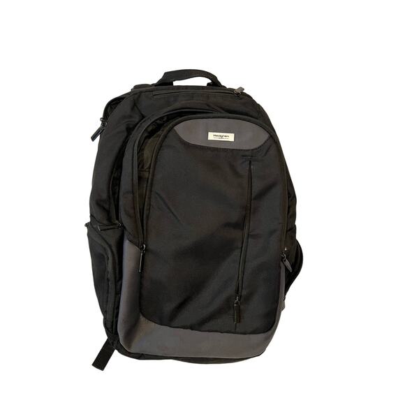 Hedgren Belgium Padded Black Computer Backpack